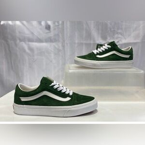 VANS Sport Low Fairway Green Suede Sneakers 751505 Women's Size 6